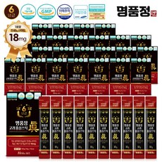 명품정 6년근 고려 홍삼 스틱 진 실속형 1포당 진세노사이드 18mg, 10g, 240개