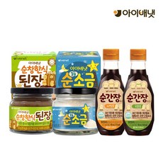 아이배냇 간편 순한양념세트 국물간장 비빔간장 소금 된장 단품
