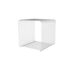 몬타나 팬톤 와이어 큐브 미드센추리 철제선반, 화이트, 40x40cm
