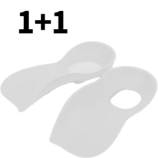프리미엄퀄 1+1 발아치무너짐 교정 패드, 화이트, 2개