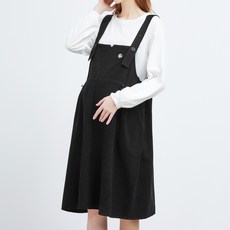 [50%할인+추가할인] 피셔프라이스 임부복 멜빵 원피스 검정