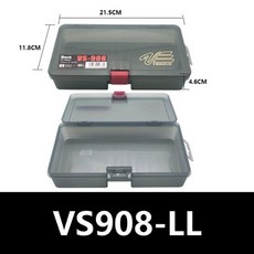 MEIHO VS 502 702 802 902 낚시 태클 박스 미끼 루어 후크 도구 상자 플라스틱 보관 용기 케이스 낚시 장비 액세서리, vs908-ll, VS908-LL