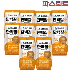 파스퇴르 파스퇴르 단백질 플러스 곡물맛 프로틴 음료 195ml, 10개