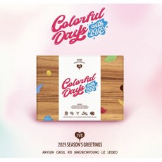 [사은품포카 10장 증정]아이브 정품 시즌그리팅 2025 앨범 Colorful Days with IVE 시즌그리팅+사은품 포카 10장 상품 이미지