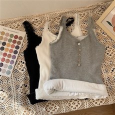 히트모 융기모 밍크 런닝 기모 브라 탑 캡나시