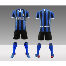 1920 인터밀란 홈 반팔 축구유니폼 세트 F782