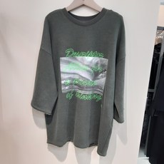 [행복한백화점][디데무]네온 프린트 티셔츠(그레이) NW1909985