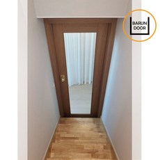  [17] 바른도어 90도 싱글 여닫이 목문 중문 슬라이딩 영림109 투명강화 현관 중문 아파트 빌라 반려견 소음차단, 1개 