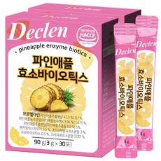 디클렌 브로멜라인 파인애플 효소 프로바이오틱스 30p