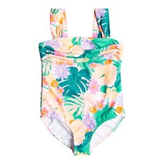 Roxy 록시 여아용 파라디시악 아일랜드 원피스 수영복 Mint Tropical Trails 231, 4