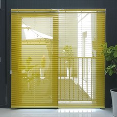 노란색블라인드