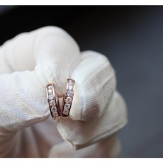 모이사나이트원터치귀걸이