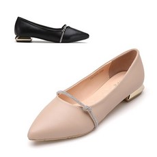 [백화점판] 미소페 여성 플랫슈즈 012415705 2cm 2color 편안한 가벼운 로퍼 플랫