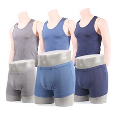 인견남자러닝팬티세트