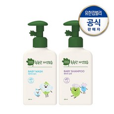 그린핑거 촉촉한 워시320ml+샴푸320ml, 촉촉한 워시+샴푸, 320ml