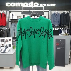 코모도 20fw LOVE싸인 이중지 라운드니트/9530417873