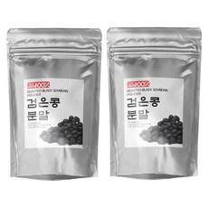 국산 검은콩 가루 600g(300g*2)번들 서리태 분말 검정콩, 2개, 300g