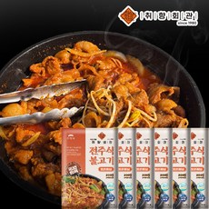 [취향회관] 국내산 한돈 전주식 불고기 밀키트, 6개, 200g