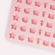 실리콘몰드 - 캐릭터 54구 ( 곰돌이 당근 하트 토끼 외 ) 석고 비누 캔들 실리콘몰드