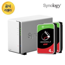 Synology 시놀로지 DS120J /DS118 /DS220J/ DS218PLAY /DS220+ NAS(하드미포함), DS118(1베이)