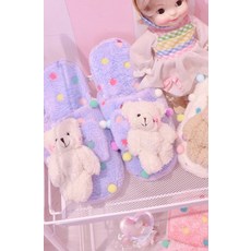 마이멜로디 시나모롤 폼폼 털슬리퍼 폼폼푸린 캐릭터 털실내화
