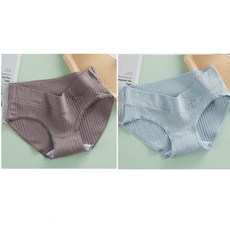 임산부 팬티 세트 순면 캐주얼 심플 로우 속옷 임신 팬티 세트 2피스
