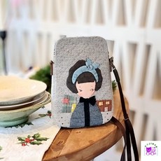 퀼트미니크로스백완제품