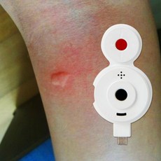 눈사람 5핀형 모기진 모기퇴치초음파 가려움진정 인체무해 가려움진정 모기퇴치 모기진 벌레물림 모기퇴치초음파 가려움제거, 1