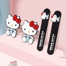 헬로키티 도어가드 손잡이보호 문콕방지, 1세트, 헬로키티_블랙 1세트, 헬로키티_블랙