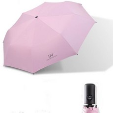 시크벤 초경량 UV 자외선차단 97cm 원터치 암막 3단 자동우산 양우산