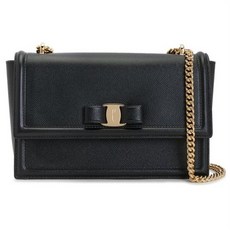 [하프클럽/Salvatore Ferragamo]페라가모 바라 지니 21 G462 NERO 0720576 여자 체인 숄더백/크로스백
