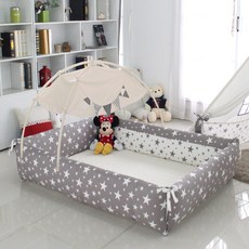 비비엔다 특대형 아기 범퍼 침대 - 트윙클 | Vivienda Bumper Bed - Twingkle