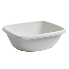 오카인드 디자인 스퀘어 다이소 세수대야, 대(L), 아이보리