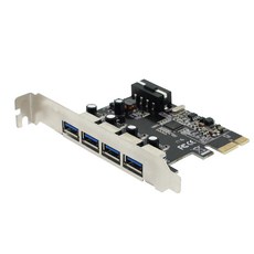 넥시 USB3.0카드 PCI-E 4포트 NX311, 단품