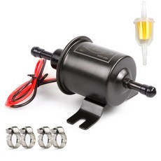 범용 인라인 연료 펌프 전기 전송 저압 가스 디젤 2.5 4psi HEP 02A RS FP009 2V