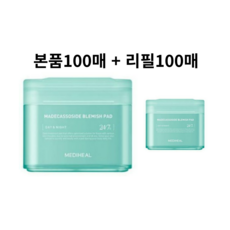 메디힐 마데카소사이드 흔 적 패드 100매+리필 100매