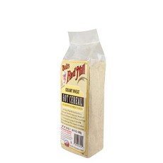 Bobs Red Mill 화이트 밀 곡식 가루 아침 식사 밥스 레드밀 뮤즐리 통밀 곡물 가루 파우더 제빵, 1개, 24 온즈
