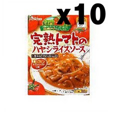 하우스 토마토 하야시 소스 하이라이스 180g x10개 House, 10개