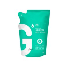 레인보우샵 섬유유연제 구연산 워터 라임향 리필, 1개, 1L