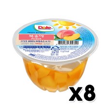 Dole 돌 후룻볼 망고컵 디저트간식 113g x 8개