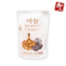 [다인] 마늘 튀김 슬라이스 500g_ 마늘튀김 후레이크 튀긴 갈릭 칩, 500g, 1개