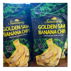  썬하베스트 골든사바 바나나칩, 9개, 200g 