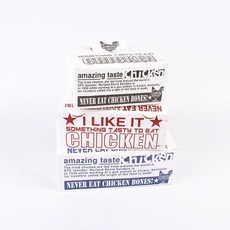 팩스타 아일라킷 치킨박스 3호, 아일라킷 L, 200매, 200개