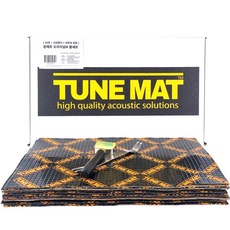 튠매트 TUNEMAT 알루미늄 부틸 방음지 차량용 흡음 차음재 오리지널M 20장 풀세트, 1개