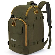 아토믹 스키 스노우 보드 핼멧 아토믹 주니어 세이버 바이저 헬멧 - 블랙 - XS, 올리브 그린