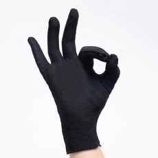 블랙 면장갑 061740DC, 1개