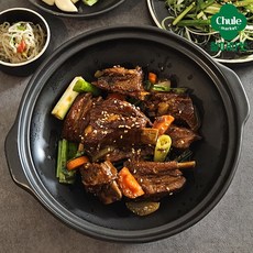 철이마켓 돼지갈비찜 간장양념 갈비찜, 3개, 600g