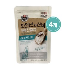 (상온)[백설]오천년의신비명품천일염 중간입자500x4, 500g, 4개