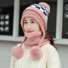 요즘 유행하는 쌀쌀한 날씨 여자 니트 워머 모자 취저 어나더레벨 체감온도 쩔어 윈터