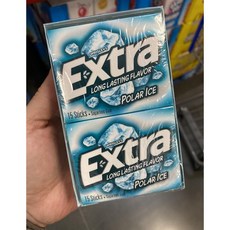 엑스트라 Extra 폴라아이스 Polar Ice Sugar Free Gum Bulk Pack 15개 x 10팩, 1개